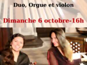 photo Concert « Duo : orgue et violon »