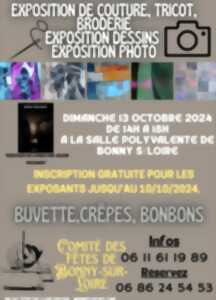 photo Exposition de loisirs créatifs (couture, broderie, tricot, dessin et photo)