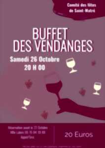 Buffet des vendanges à Saint-Matré