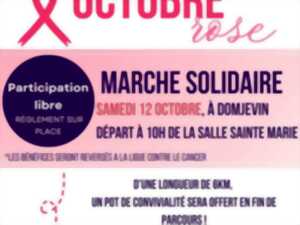 photo MARCHE SOLIDAIRE OCTOBRE ROSE