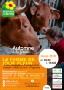 photo Automne à la Ferme - La Ferme de Jolie Fleur : Fabriquer du Beurre