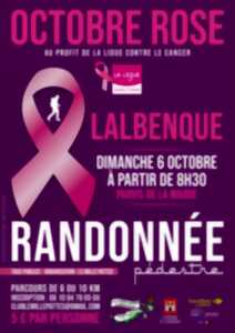 Octobre rose à Lalbenque: randonnée