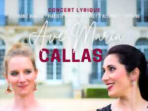 photo Concert lyrique de Sabine Revault d’Allonnes et Stéphanie Humeau : Ave Maria… Callas