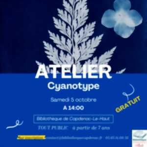 Atelier Cyanotype, bibliothèque de Capdenac-le-Haut