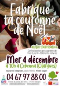 photo FABRIQUE TA COURONNE DE NOËL