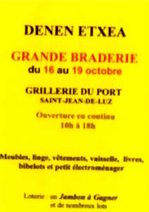 photo Grande Braderie Denen Etxea