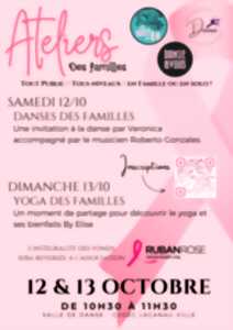 Octobre Rose : Danses des familles parents/enfants, en duo ou en famille avec Danse&Vous x ASL Danse Lacanau x Les Filles de L’O