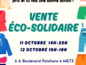 photo VENTE ÉCO-SOLIDAIRE