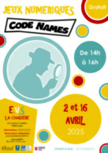 Atelier jeu numérique Code names