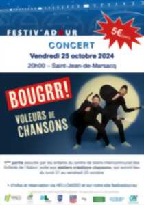 photo Concert Bougrr - Voleurs de chansons