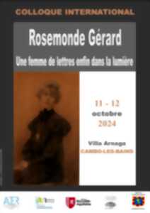 Colloque international Rosemonde Gérard