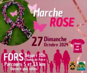 Marche rose Forsitaine - 3ème édition, à Fors