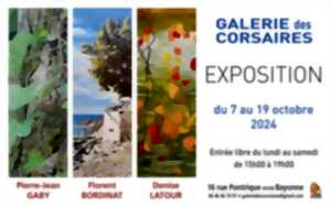 photo Exposition de Pierre-Jean Gaby, Florent Bordinat et Denise Latour