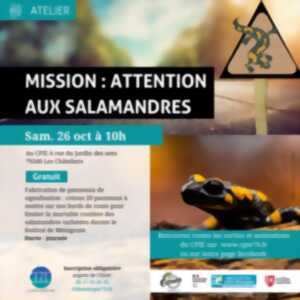 Mission : Attention aux salamandres