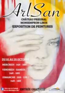 photo Exposition au Château Prieural - Arl San.