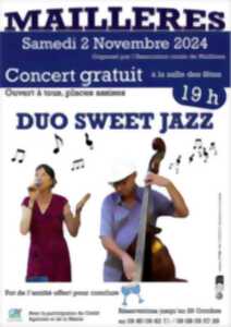 concert du Duo sweet jazz Sylvain Colin et Anne Griffith