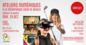 photo Atelier numérique - Golf virtuel