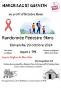 Randonnée Octobre Rose