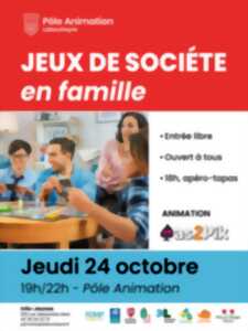 photo Jeux de société en famille