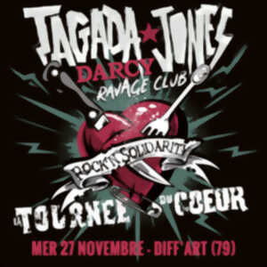 photo Tagada Jones + Darcy + Ravage Club // La Tournée du Coeur