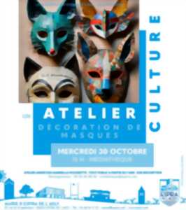 ATELIER DÉCORATION DE MASQUES