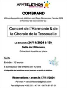 Concert de l'Harmonie et de la chorale de la Tessoualle