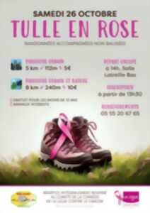 photo Tulle en rose : Randonnées accompagnées non balisées