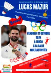 photo Rencontre avec Lucas Mazur, champion paralympique