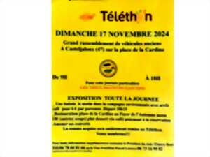 Téléthon : grand rassemblement de véhicules anciens