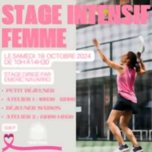 Octobre Rose : Stage Intense Femme Padel Tennis (Sur inscription, 50€)