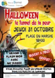 photo Halloween - le Tunnel de la Peur