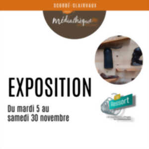 photo Exposition de créations de la recyclerie Le Ressort EBE