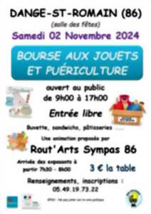 BOURSE AUX JOUETS ET PUERICULTURE - LE 02/11