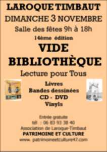 Vide Bibiothèque 