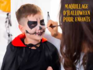 photo Maquillage d'Halloween pour enfants