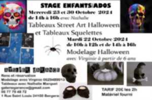 Stage enfants/ados : modelage Halloween