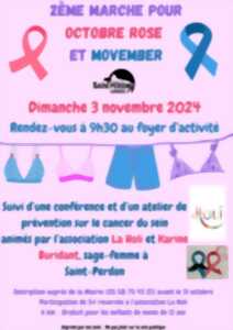 photo 2 ème marche pour octobre rose et movember