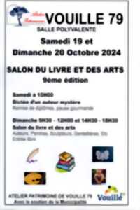 photo Salon du livre et des arts à la salle polyvalente de Vouillé