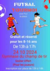 photo TOURNOI DE FUTSAL GRATUIT