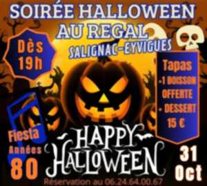 photo Soirée Halloween au Regal à Salignac Eyvigues