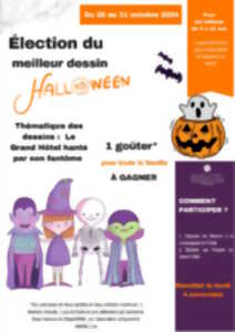 Election du meilleur dessin Halloween