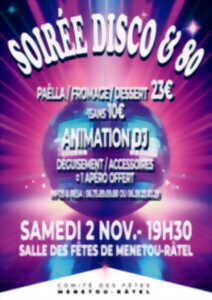 Soirée disco années 80