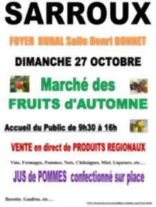 photo Marché des fruits d'automne