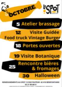 photo Programme d'Octobre - Le Spot Brasserie Castelain