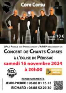 photo Concert de chants corses