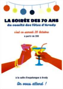 Soirée des 70 ans du Comité des fêtes d'Arudy