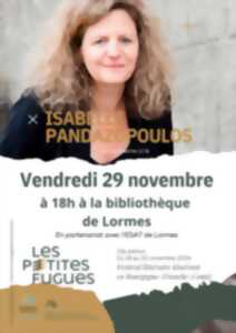 photo Les Petites Fugues - Rencontre avec Isabelle Pandazopoulos