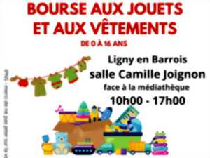 photo BOURSE AUX JOUETS ET AUX VÊTEMENTS