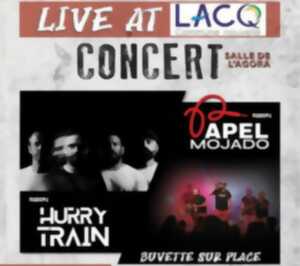 photo Concert de rock : Papel Mojado et Hurry Train