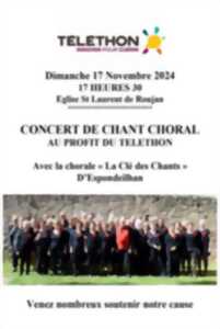 CONCERT DE CHANT CHORAL AU PROFIT DU TÉLÉTHON